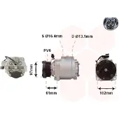 VAN WEZEL 1800K436 Aircopomp