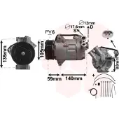 VAN WEZEL 3700K437 Aircopomp
