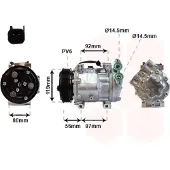 VAN WEZEL 1800K431 Aircopomp