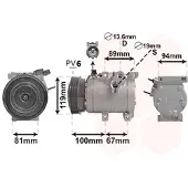 VAN WEZEL 8200K341 Aircopomp