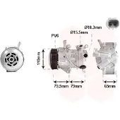 VAN WEZEL 5300K720 Aircopomp