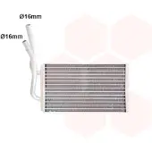 VAN WEZEL 18006316 Kachelradiateur, interieurverwarming