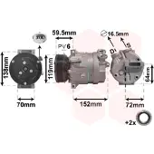 VAN WEZEL 3700K279 Aircopomp