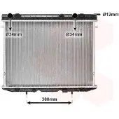 VAN WEZEL 37002213 Radiateur