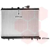VAN WEZEL 83002050 Radiateur