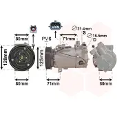 VAN WEZEL 4300K636 Aircopomp