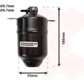 VAN WEZEL 0600D001 Airco droger