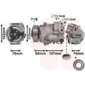 VAN WEZEL 3700K594 Aircopomp