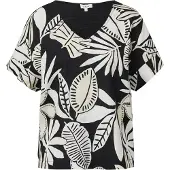 s.Oliver Shirt beige / zwart / wit