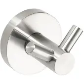 Sapho X-Steel dubbele handdoekhaak RVS geborsteld