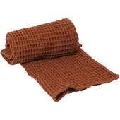 Ferm Living Organic handdoek 50x100 cm Brown Clay