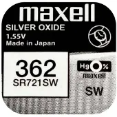 Maxell SR721SW Horloge batterij 362