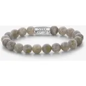 Rebel & Rose Labradorite Shield RR-80122-S-M Armband 8mm 17,5cm