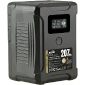 Jupio ProLine Extreme 207 V-Mount battery 14000mAh (207Wh) - LCD Display, USB-C PD 65W in/output, D-Tap in/output and USB-A output.
