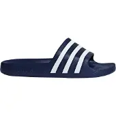Adidas Muiltjes 'Adilette Aqua' donkerblauw / wit