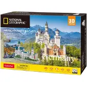 Cubicfun National Geographic - 3D-puzzel - Fun 3D-puzzel NG Kasteel Neuschwanstein