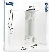 Small Foot Houten Poppen Kledingkast 53 Cm Wit