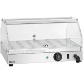 Bartscher Warmhoudvitrine BW10 - 1 Niveau - Temp tot 85°C - 230V - 500x390x280mm