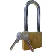 Ala Hangslot groot 90mm - Staal - 2 sleutels
