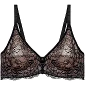 Triumph Niet voorgevormde bh Amourette Charm | Maat: 100B | Kleur: Zwart
