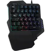 Logilink - Gaming - toetsenbord - Verlicht - USB Zwart