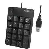 Logilink Toetsenbord met USB-aansluiting, 19 toetsen (verpakking: 1 stuks, doos)