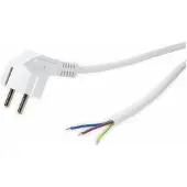 Logilink 1.5m, CEE 7/7 electriciteitssnoer White CEE7/7