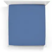 Bella Donna Alto Boxspringhoeslaken Lits-Jumeaux XL zeeblauw-0208 200x220-200x240