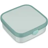 Mepal Bento lunchbox groot Campus - 1.25 l - Inclusief 2 uitneembare lekdichte bentobakjes & vorkje - Cool mint