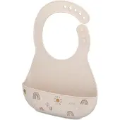 Mepal Mio Slab - Verstelbare sluiting - Opvangbakje voor etensresten - Vaatwasmachinebestendig - Sunshine & Rainbow