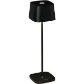 Gnosjö Konstsmide Terraslamp oplaadbaar mtl vk b10h36 zwart