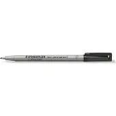Staedtler Viltstift Lumocolor 316 non permanent F zwart - 10 stuks
