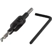 Wolfcraft Verzinkboor 2500 - Ø 3,5-5 mm