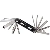 Bbb Cycling MaxiFold M Fietsgereedschap - Gereedschapset met Bandenlichters - Fiets minitools - 13 verschillende functies - BTL-141M