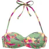 LASCANA Bikinitop lichtgroen / pasteloranje / pink / neonroze