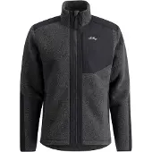 Lundhags Saruk Wool Pile Mid Full Zip, tussenlaag, heren, grijs