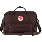 Fjällräven Weekendtas 'Kanken' bordeaux / bloedrood / wit