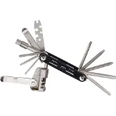 Bbb Cycling MaxiFold L Fietsgereedschap - Gereedschapset met Bandenlichters - Fiets minitools - 18 verschillende functies - BTL-141L