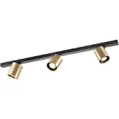 LIGHT-POINT Plafondlamp , dimbare, Goud / Messing, Woonkamer, Aluminium