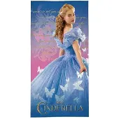 Disney Strandlaken Cinderella - katoen - 70x140 cm