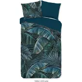 Pure dekbedovertrek Joost - blauw - microvezel - 140x220