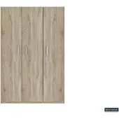Rousseau Opbergkast 'mike' 120 cm 3 deuren sonoma