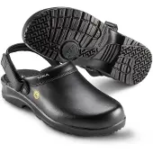 Sika Fusion Clog ESD m. hielriempje OB SRC - 19467 Zwart | Zwart | Maat 38 - 5703617108248