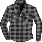 Merlin Axe Zwart Grijs Motorshirt Maat S
