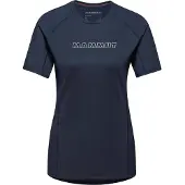 Mammut - Women's Selun Fl T-Shirt Logo - Sportshirt XS, blauw