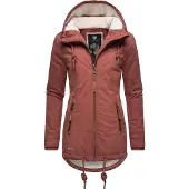 Ragwear Winterjas 'Zuzka' roestbruin