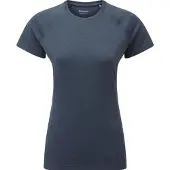 Montane Dart T Shirt Dames (Maat - L, Kleur - Eclipse Blue)