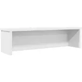 vidaXL Keukenrek stapelbaar 60x15x16 cm bewerkt hout wit