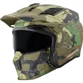 Bogotto Radic Camo 22.06 Mat Groen Motorhelm Maat L