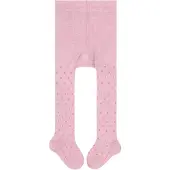 Falke Little Dot slijtvast huidvriendelijk katoen panty baby roze - maat 62-68